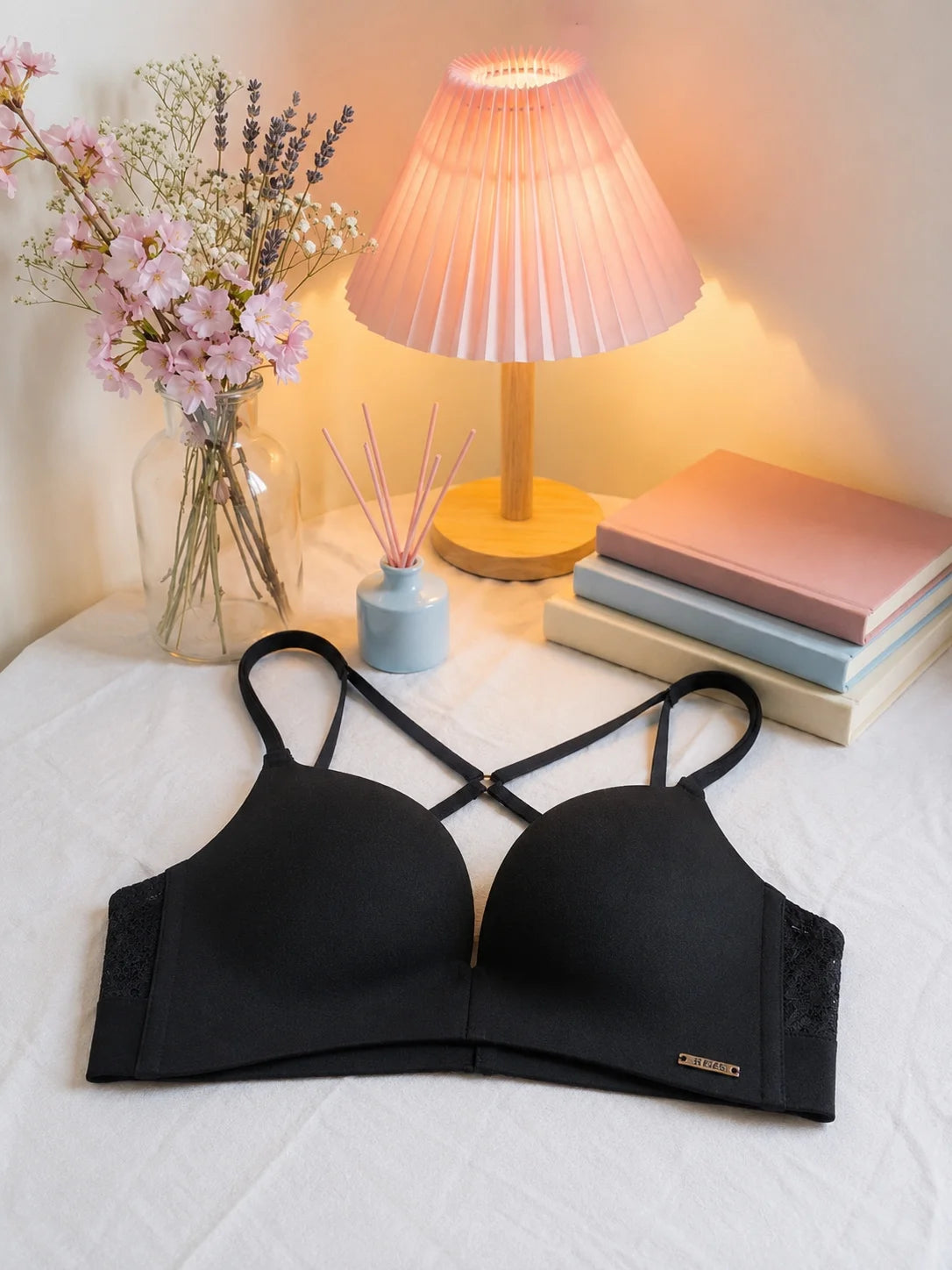Women's Front Open Wireless Padded Bra – Duo Pack