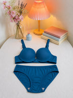 Women's Seamless Padded Bra & Panty Set – Everyday Comfort Collection