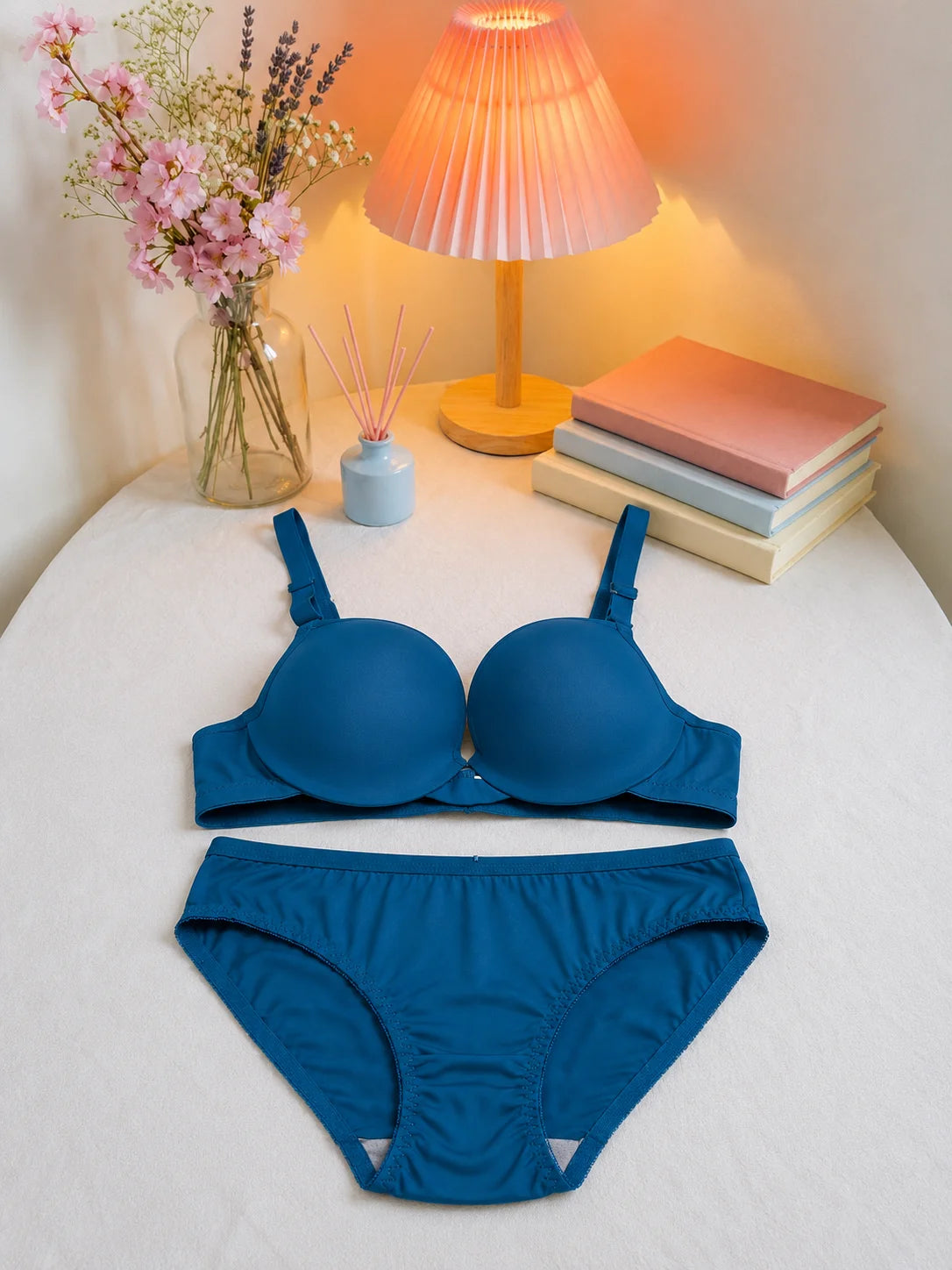 Women's Seamless Padded Bra & Panty Set – Everyday Comfort Collection