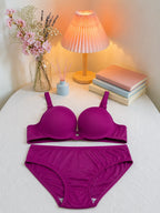 Women's Seamless Padded Bra & Panty Set – Everyday Comfort Collection