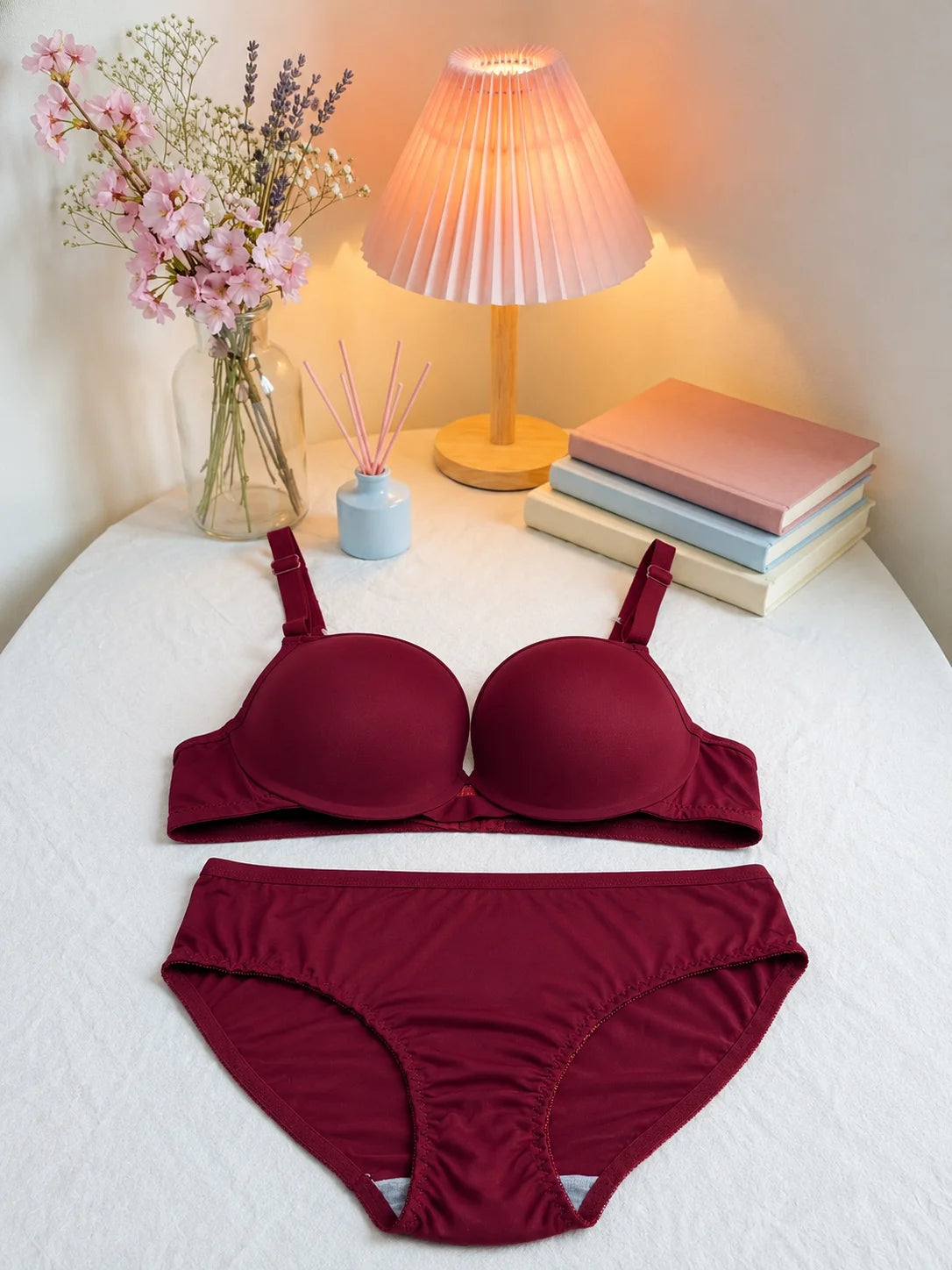 Women's Seamless Padded Bra & Panty Set – Everyday Comfort Collection