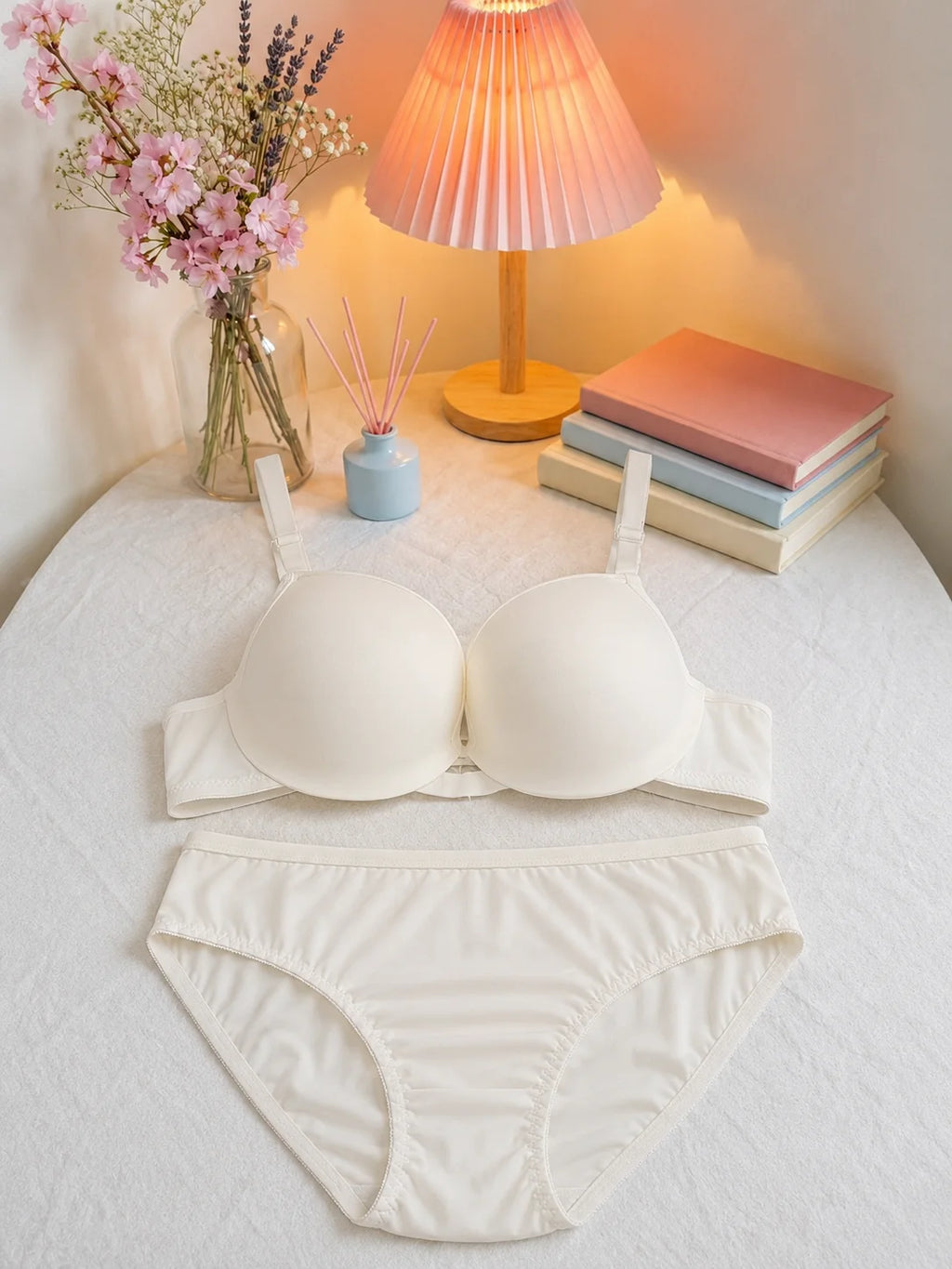 Women's Seamless Padded Bra & Panty Set – Everyday Comfort Collection